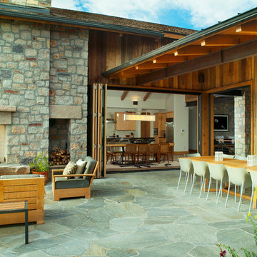 Outdoor Fireplace