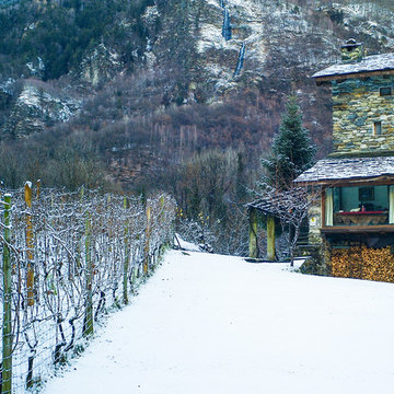 esterno casa di montagna