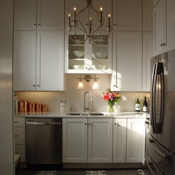 Stately Stacked Kitchen