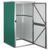 vidaXL Tool Shed Outdoor Storage Shed Tool Organizer Green Galvanized Steel