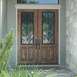 Knotty Alder San Carlos Double Door - Front Doors