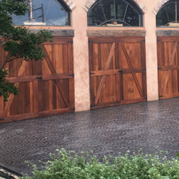 Custom-ordered Charcoal Grey Cobblestones - Landscaping Stones and Pavers
