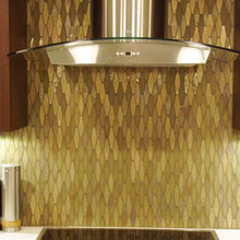 Rangetop backsplash