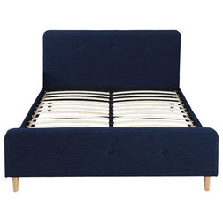 Midcentury Panel Beds by SofaMania