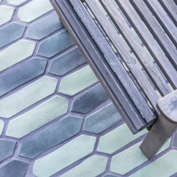 Peppermint Picket Porch