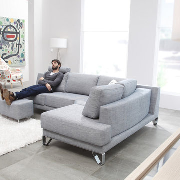 Madison Nordik Sectional Sofa by Famaliving California