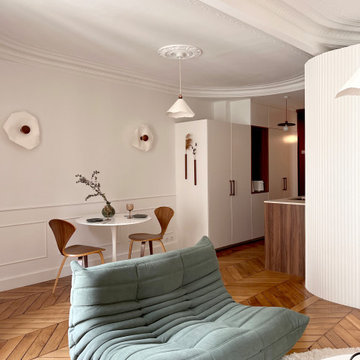 Rénovation complète d'un petit appartement haussmannien