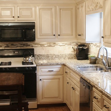 Before & After Cabinet Refacing