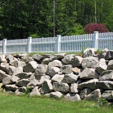 Vinyl Spaced Board Fence