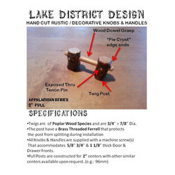 Appalachian Series 2" Cabinet Pull Handle - Products