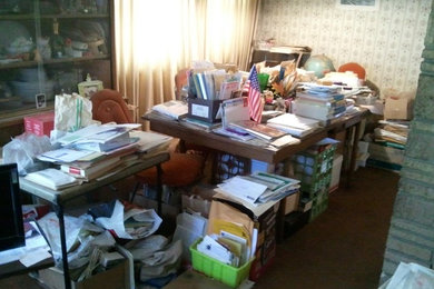 From a lot of clutter to not so much clutter