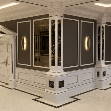 Genius Collection - Hallway Three Quarter Column