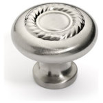 Dynasty Hardware - Super Saver K-5104 Rope Cabinet Knob, Satin Nickel - The K-5104-FB Super Saver Rope Cabinet Knob offers great value and quality that is equal to other brand names at a much lower price.