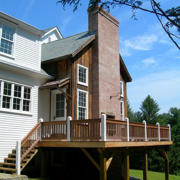 Family Room Addition in Converted Barn - Washington, CT