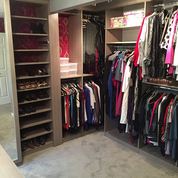 Totally Custom Walk-in Closet