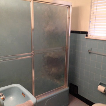 Current project Deadline Labor Day Wknd. Small Space Big Shower