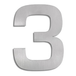 Blomus 68186 Signo House No. 3 Number Plate - Products