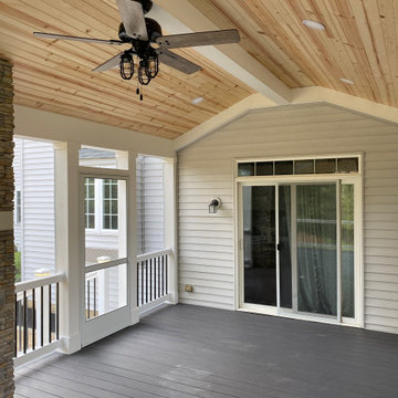 Strongsville Structure with Screens, Gas Fireplace and Re-Furbished patio