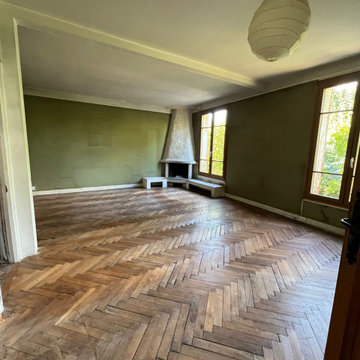 Rénovation d'une maison ancienne à Garches (92)salo
