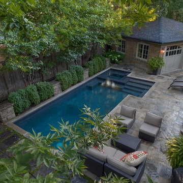 Elegance of Simplicity in a Small Backyard