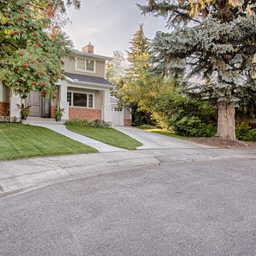 Full Home Exterior Makeover & Landscaping