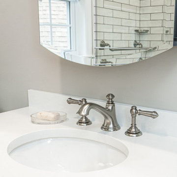 Transitional Bathroom Vanity with Polished Nickel Faucet – Middleton MA