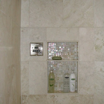 Serene spa bathroom