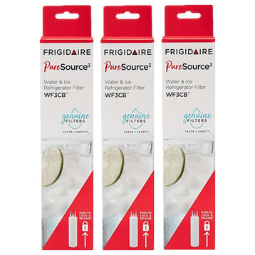 3 Pack Frigidaire WF3CB Pure Source 3 Refrigerator Water Filter for 46-9999