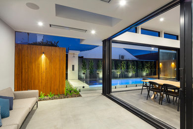 Modern patio in Adelaide.