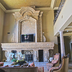 Fireplace surrounds and mantels - Indoor Fireplaces