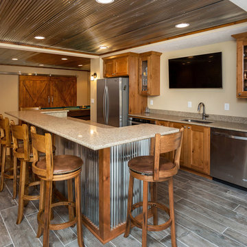 Basement Finish Shines for the Entire Family