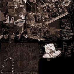 Hard Rock Cafe Press kit and collateral - Artwork