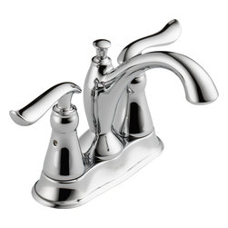 Delta Linden&trade; Two Handle Centerset Lavatory Faucet - Bathroom Sink Faucets
