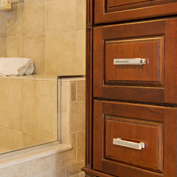Custom Shower Bench Detail