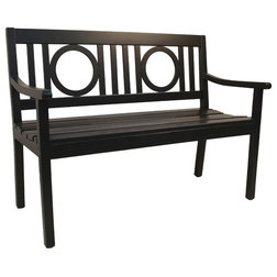 Transitional Outdoor Benches by Carolina Living