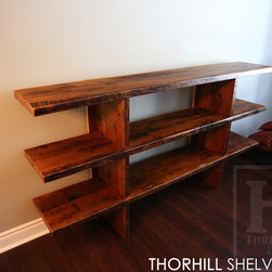 Reclaimed Wood Shelving Unit - Bookcases