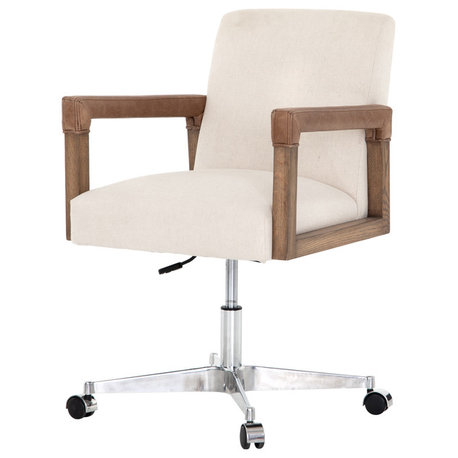 Reuben Desk Chair, Harbor Natural