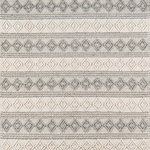 Momeni - Momeni Andes Wool and Viscose Hand Woven Ivory Area Rug, 7'9"x9'9" - Add a touch of the American Southwest with the earthy styling of this modern area rug. This assortment of decorative floorcoverings features a softly toned grey, beige and blue color palette and high-low pile that accentuates graphic geometric patterns like diamonds and stripes. With balanced, rustic designs, this elegant series of hand-tufted wool rugs brings long-lasting elegance to high-traffic areas and restful spaces alike.