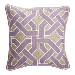 KNOT PILLOW COVER &ndash; LAVENDER - Products