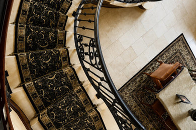 Staircase - mediterranean staircase idea in Other