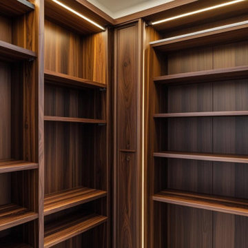 Closets de madera a medida