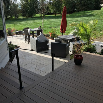 New Hope Deck, Patio and Planting Install