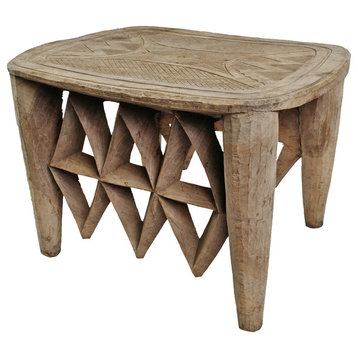 Consigned Nupe Tribal Stool Table