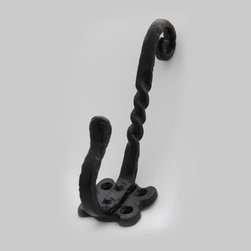 Black Decorative Iron Hook #8384 - Products