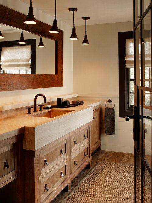 Wood Bathrooms | Houzz