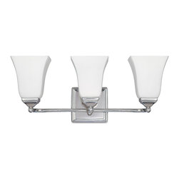 THREE LIGHT VANITY FIXTURE - Bathroom Vanity Lighting