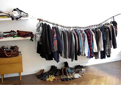 Eclectic  branch clothing rack