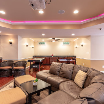 Sublime and Valuable Memories with a New Basement Remodel in Fairfax County VA