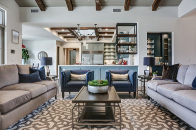 Living room photo in Phoenix