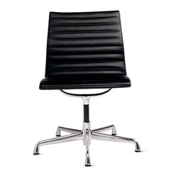 Herman Miller - Eames Aluminum Side Chair Polished Frame - Office Chairs